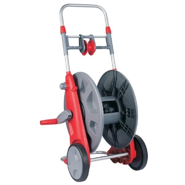 Daye DY638P Kırmızı Hortum Sarma Tamburu 100 mt