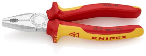 Knipex 0306180 VDE Kombine Pense 180 mm(Kopya)