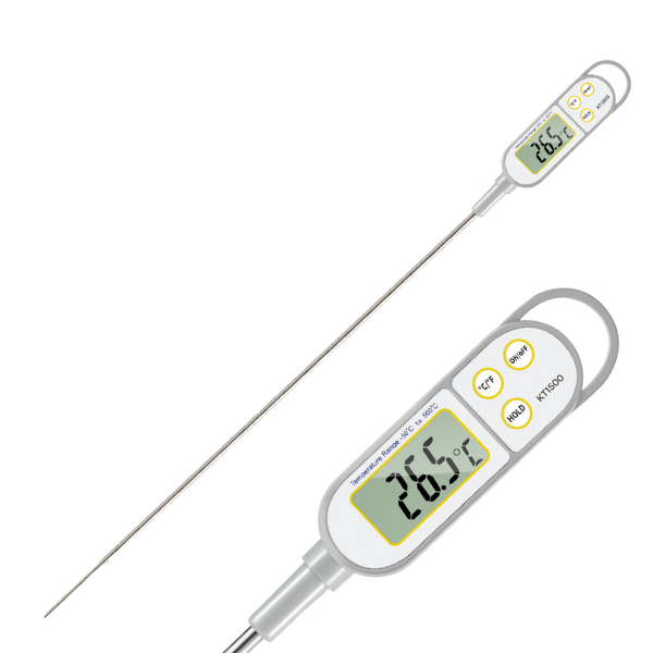 KT1500 Uzun Problu Dijital Termometre 46 cm | -50°C 500°C Gıda ve Endüstriyel Ölçüm