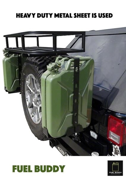 Knc Kırmızı Metal Yakıt Bidonu 20 Litre