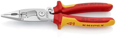 Knipex 1396200 VDE Kombine Elektrikçi Pensesi(Kopya)