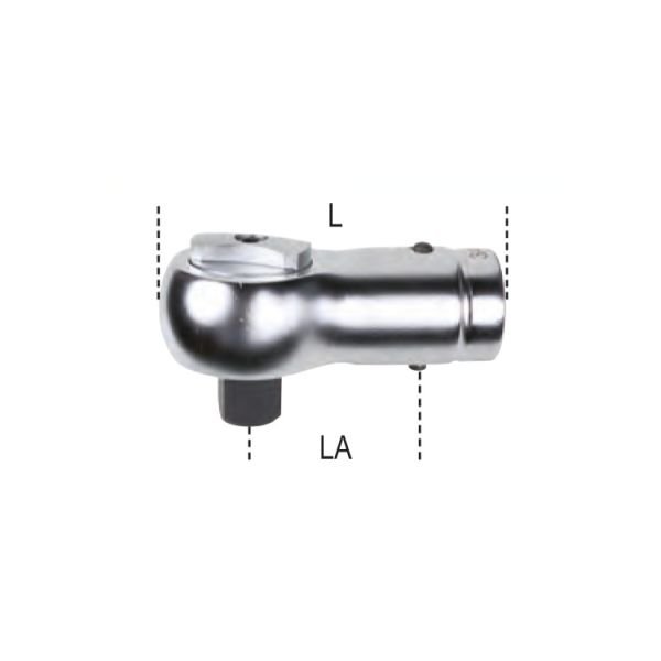 Beta 622 Tork Anahtar Cırcır Kafa 3/4''