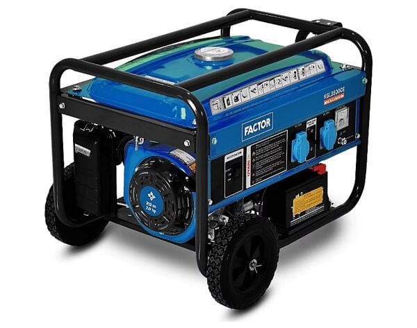 Factor KGL3500CE Benzinli Jeneratör 3,5 kVA , Marşlı Çalıştırma