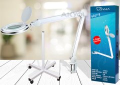 Loyka Ayarlanabilir Ayaklı 90 Led Işık Seviyeli Masaüstü Büyüteç 8X
