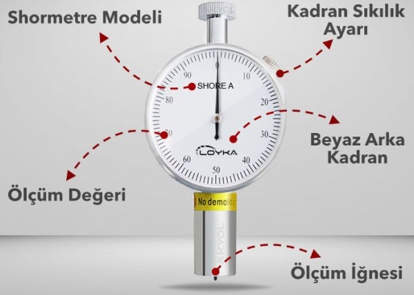 Loyka  LXA Shoremetre Sertlik Ölçer Shore A | M01A